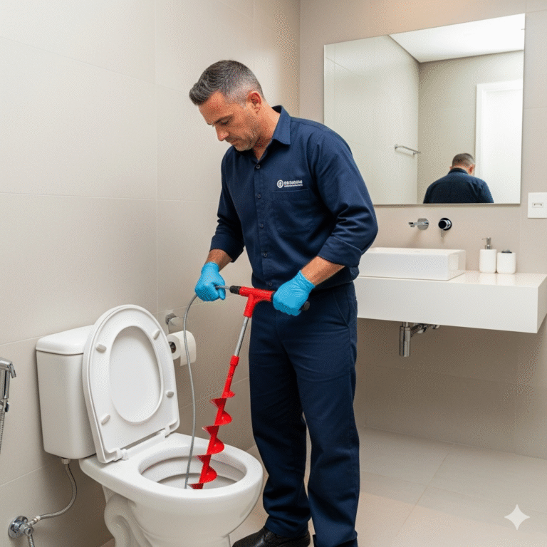 desentupimento banheiro