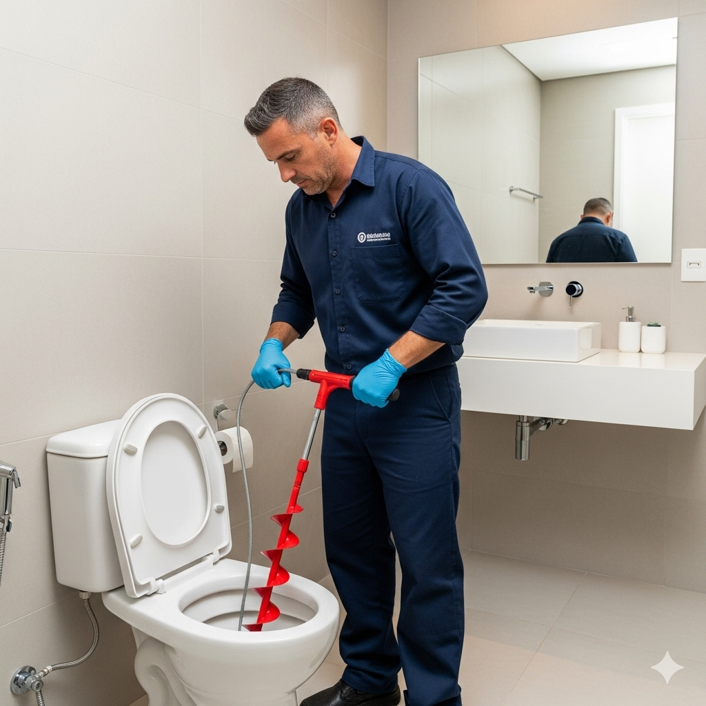 desentupimento banheiro